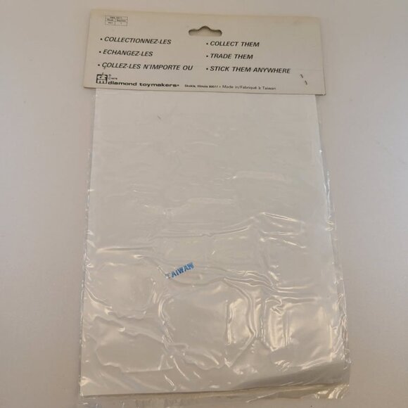 Vintage 1981 Sega FROGGER Puffy Sticker Sheet Video Game Stick Ons NOS - Picture 2 of 2